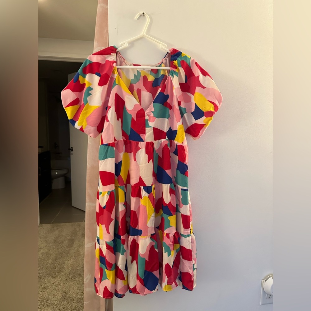 AVARA Multi Color Dress - Worn Once - Size Small